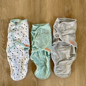 SOLD Swaddleme 0-3M Infant Swaddle 3 Pack